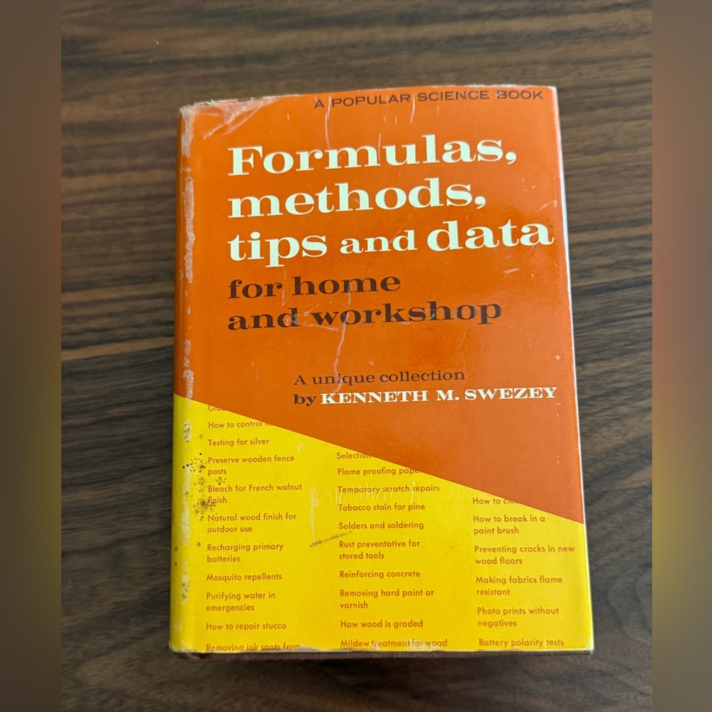 Popular Science Book - Vintage